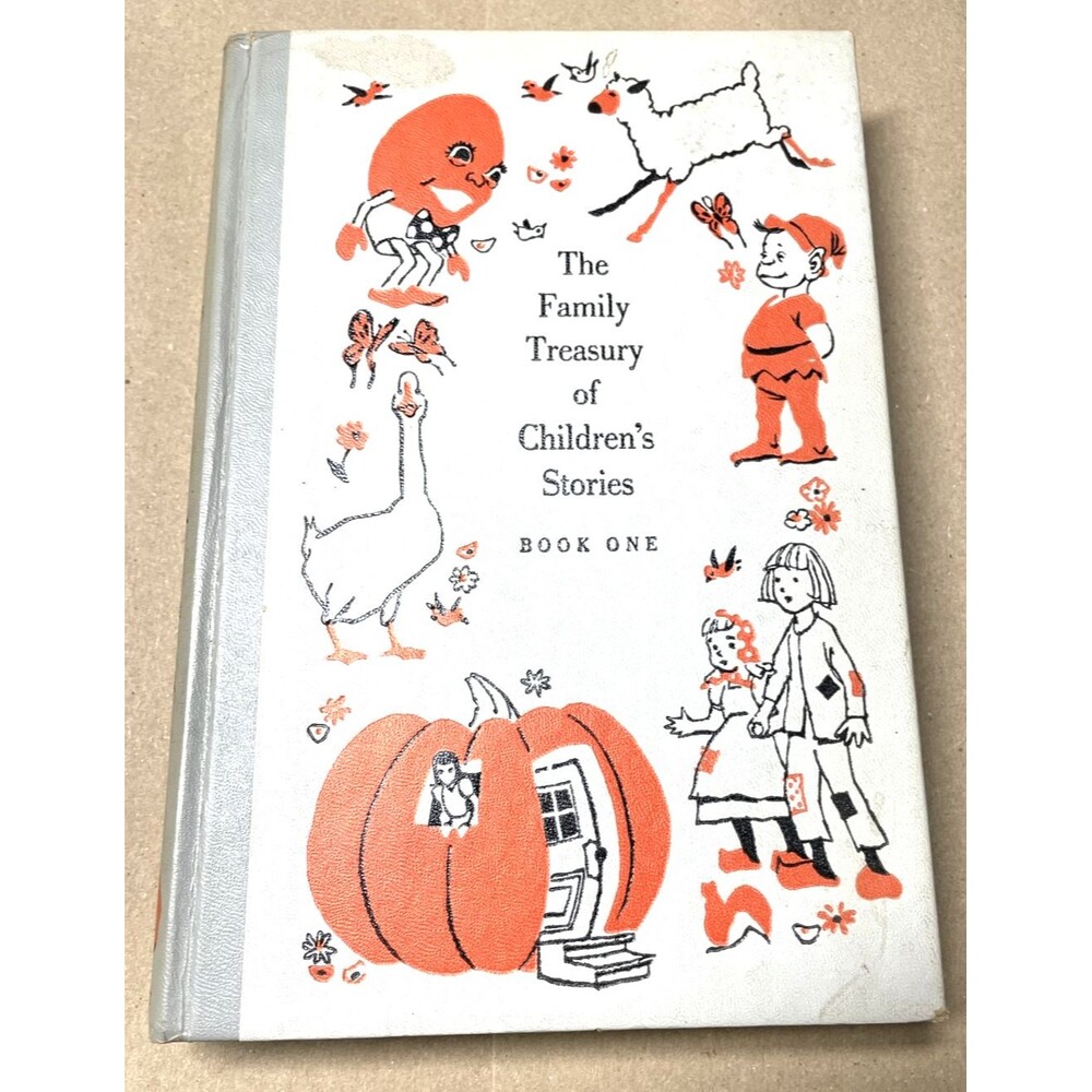 Mid Century Children’s Book 1956 Family Treasury Children’s Stories